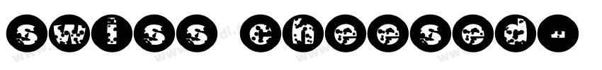 swiss cheesed字体转换